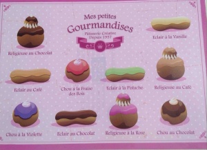 Set de table Mes petites gourmandises (rose)